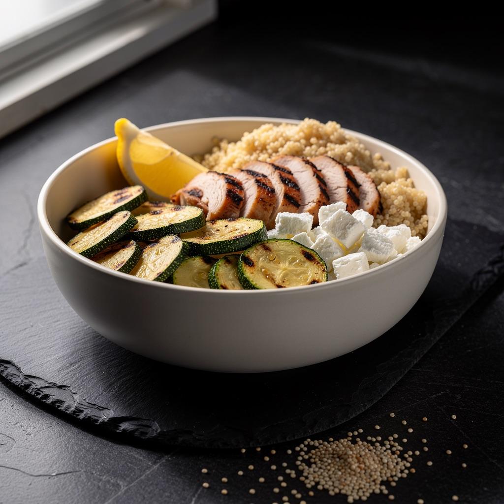 Hähnchen-Quinoa-Bowl