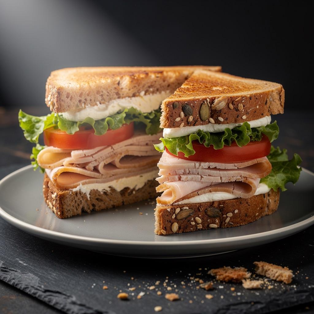 Puten-Club-Sandwich